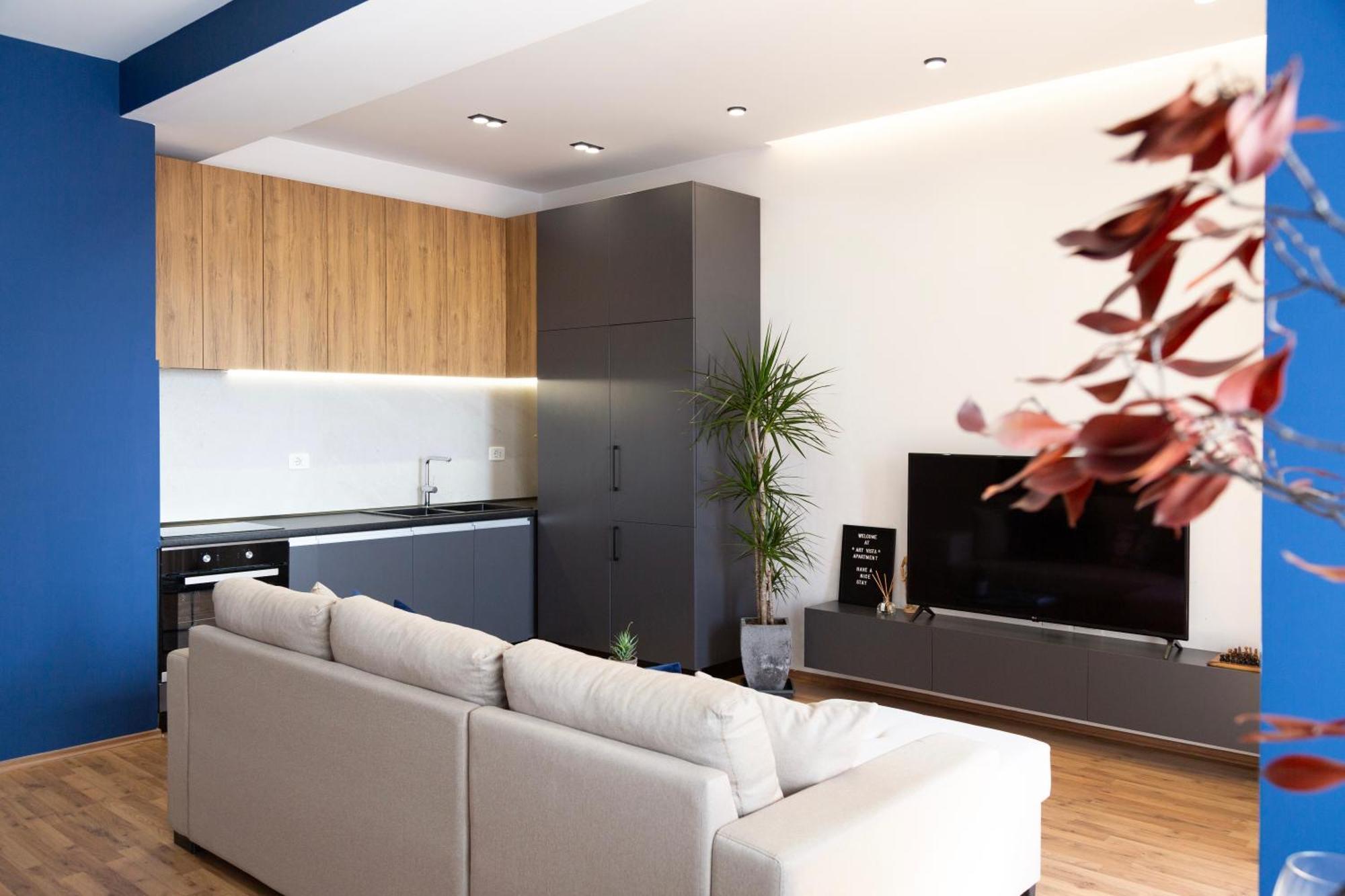 Art Vista Apartment Тирана Екстериор снимка