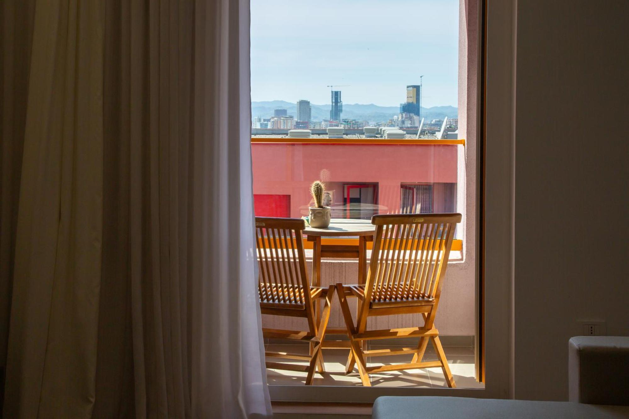 Art Vista Apartment Тирана Екстериор снимка