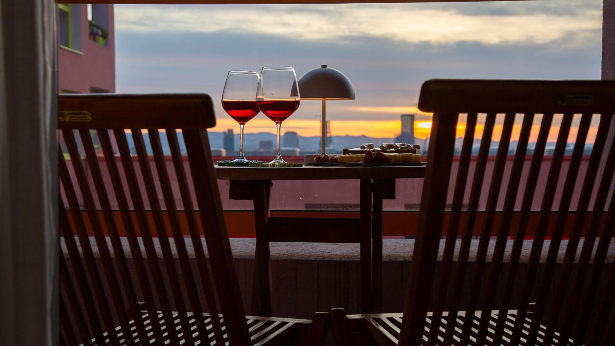 Art Vista Apartment Тирана Екстериор снимка
