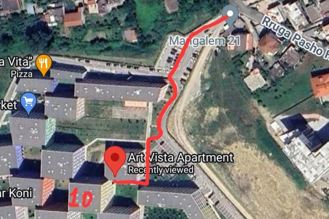 Art Vista Apartment Тирана Екстериор снимка